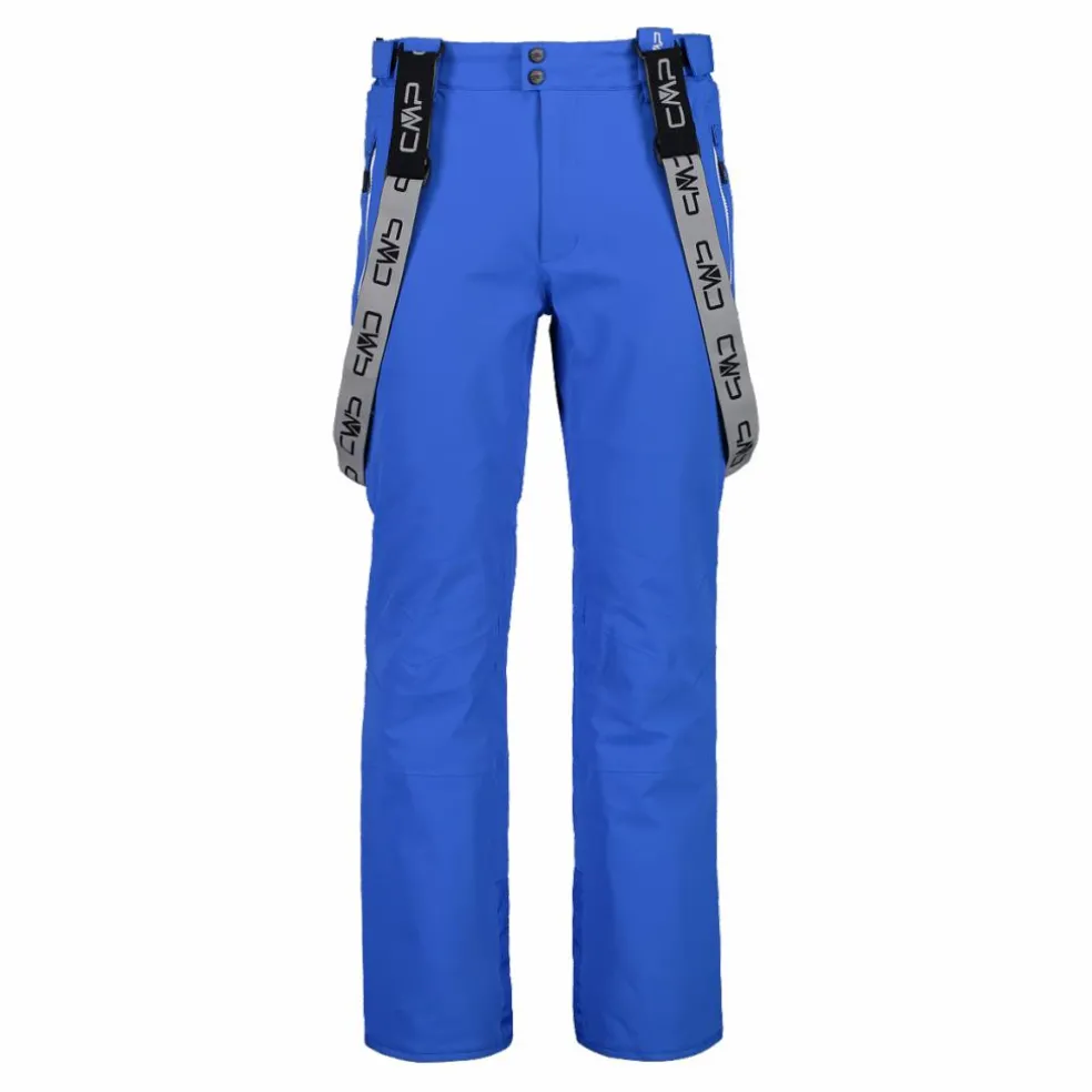 Pantaloni elasticizzati da sci tinta unita