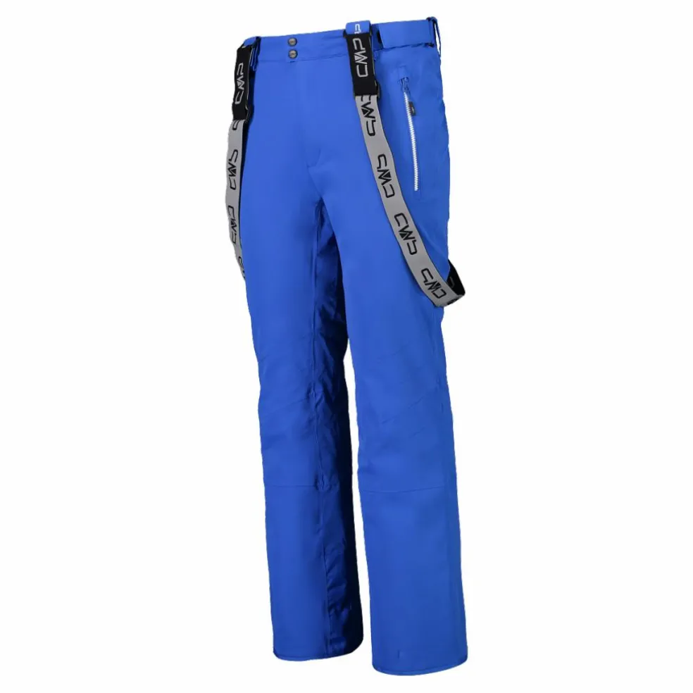 Pantaloni elasticizzati da sci tinta unita