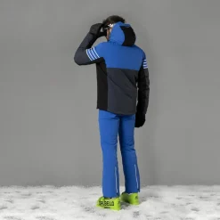 Pantaloni elasticizzati da sci tinta unita