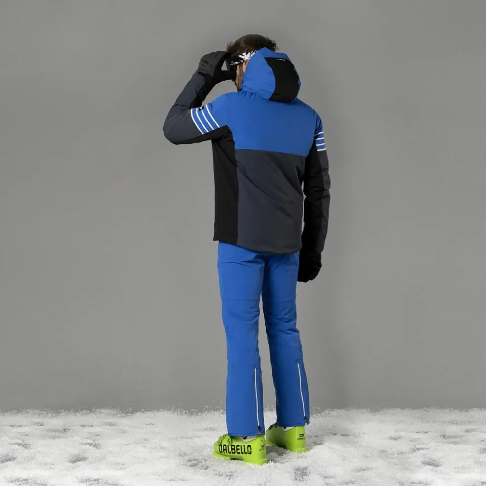 Pantaloni elasticizzati da sci tinta unita