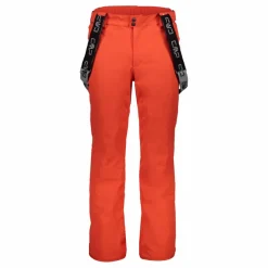 Pantaloni elasticizzati da sci tinta unita