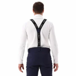 Pantaloni elasticizzati da sci tinta unita