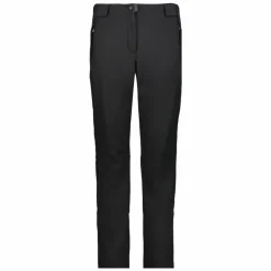 Pantaloni fondo largo in softshell da donna modello più lungo
