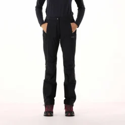 Pantaloni ibridi da sci alpinismo da donna Unlimitech con inserti in nylon