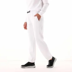 Pantaloni in Light French Terry Stretch da Donna