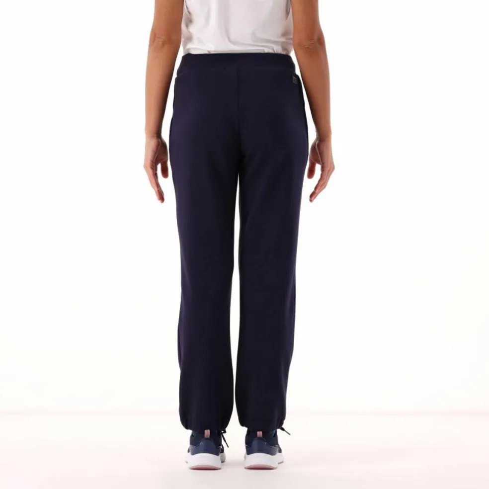 Pantaloni in Light French Terry Stretch da Donna