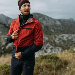 Pantaloni in nylon elastico da trekking uomo