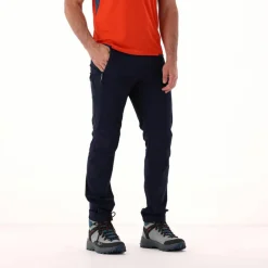 Pantaloni in nylon elastico da trekking uomo