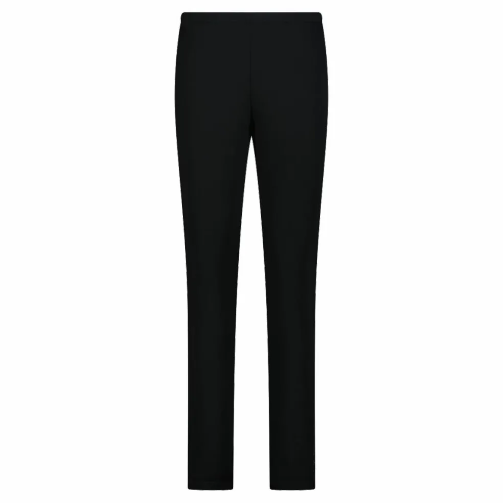Pantaloni in pile elasticizzato da donna secondo strato