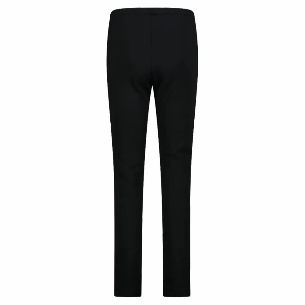 Pantaloni in pile elasticizzato da donna secondo strato