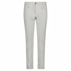 Pantaloni in softshell con cucitura frontale a vista da donna
