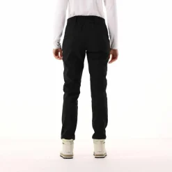 Pantaloni in softshell con cucitura frontale a vista da donna