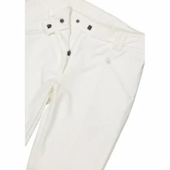 Pantaloni in softshell con cucitura frontale a vista da donna