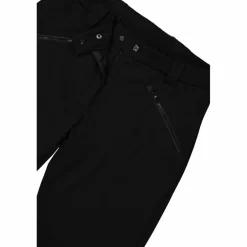 Pantaloni in softshell con cucitura frontale a vista da donna
