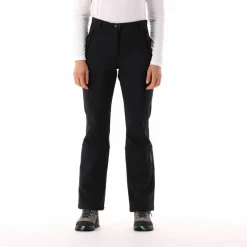 Pantaloni in softshell da donna con ghetta