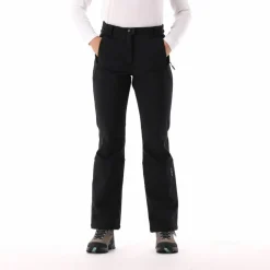 Pantaloni in softshell da donna con ghetta