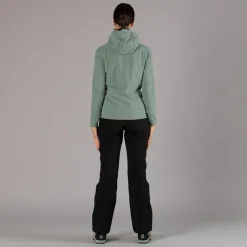 Pantaloni in softshell da donna con ghetta