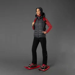 Pantaloni in softshell da donna con ghetta
