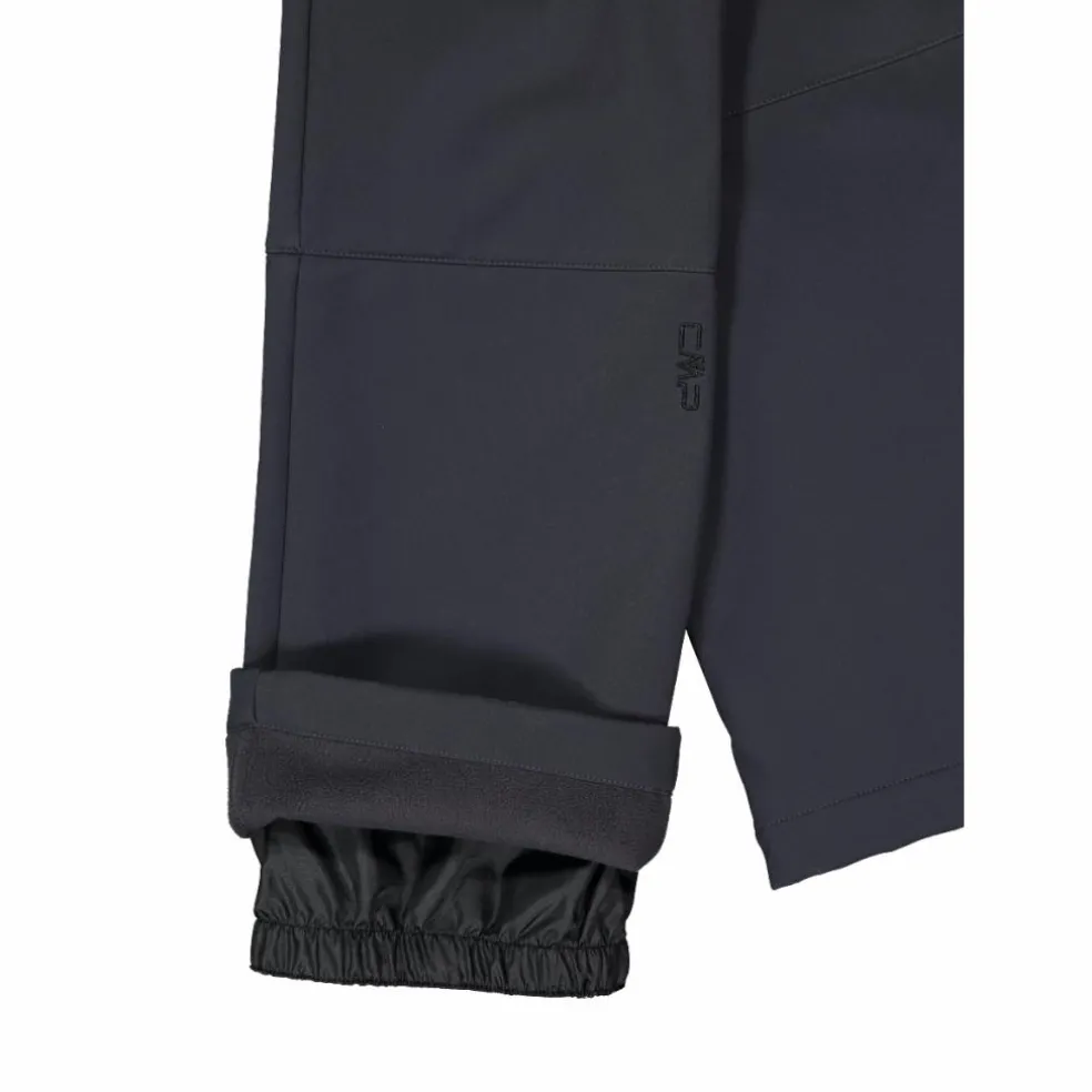 Pantaloni in softshell da donna con ghetta