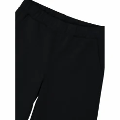 Pantaloni lunghi da donna a gamba larga con finitura in modal satinato