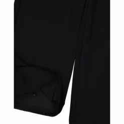 Pantaloni lunghi da donna a gamba larga con finitura in modal satinato