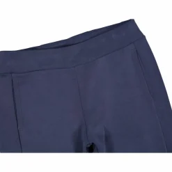 Pantaloni lunghi da donna dalla vestibilità regolare con finitura in modal satinato