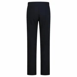 Pantaloni lunghi da donna dalla vestibilità regolare con finitura in modal satinato