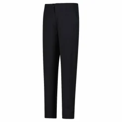 Pantaloni lunghi da donna in tessuto a maglia interlock