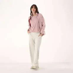 Pantaloni lunghi da donna elasticizzati