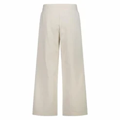 Pantaloni lunghi da donna in tessuto a maglia interlock