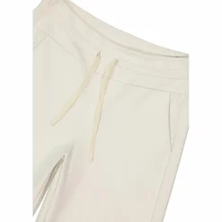 Pantaloni lunghi da donna in tessuto a maglia interlock