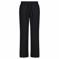 Pantaloni lunghi da donna in tessuto a maglia interlock