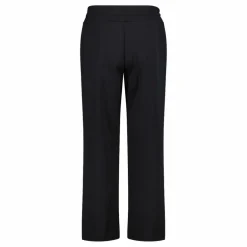 Pantaloni lunghi da donna in tessuto a maglia interlock