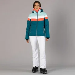 Pantaloni sci da donna con strato interno in pile