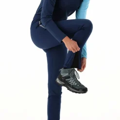 Pantaloni skitouring antivento Unlimitech da donna in Stretch Performance