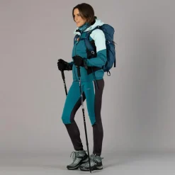 Pantaloni skitouring antivento Unlimitech da donna in Stretch Performance