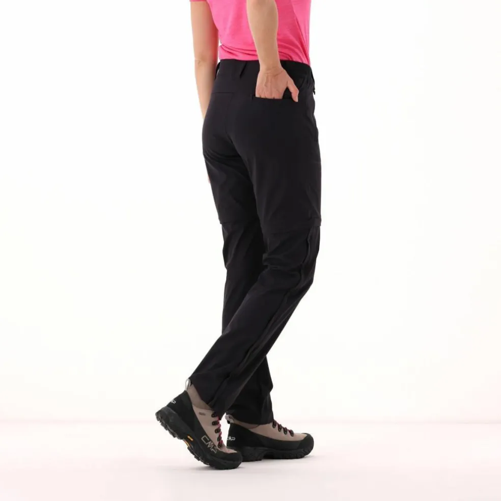 Pantaloni stretch zip off da Donna