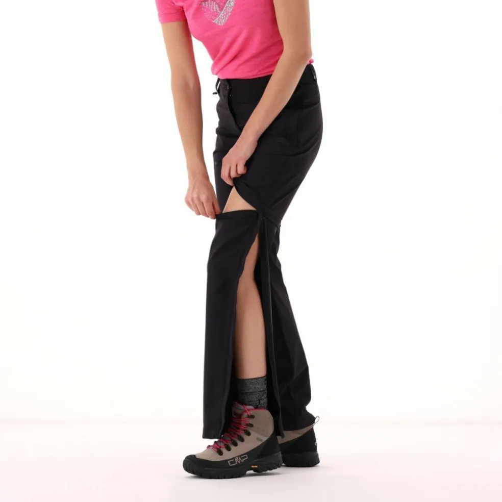 Pantaloni stretch zip off da Donna