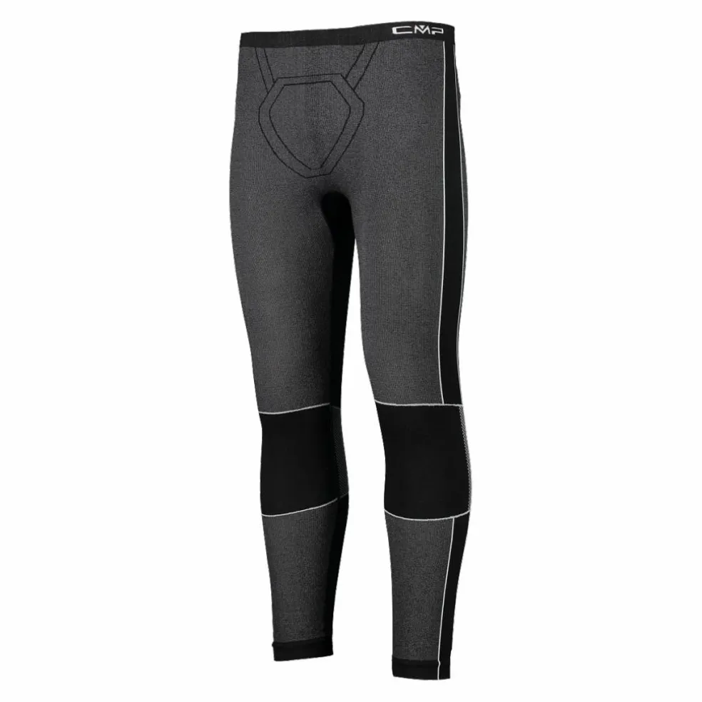 Pantaloni termici 3/4 senza cuciture da uomo