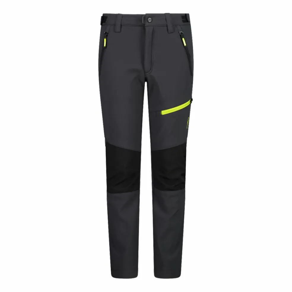 Pantaloni trekking da bambino in softshell