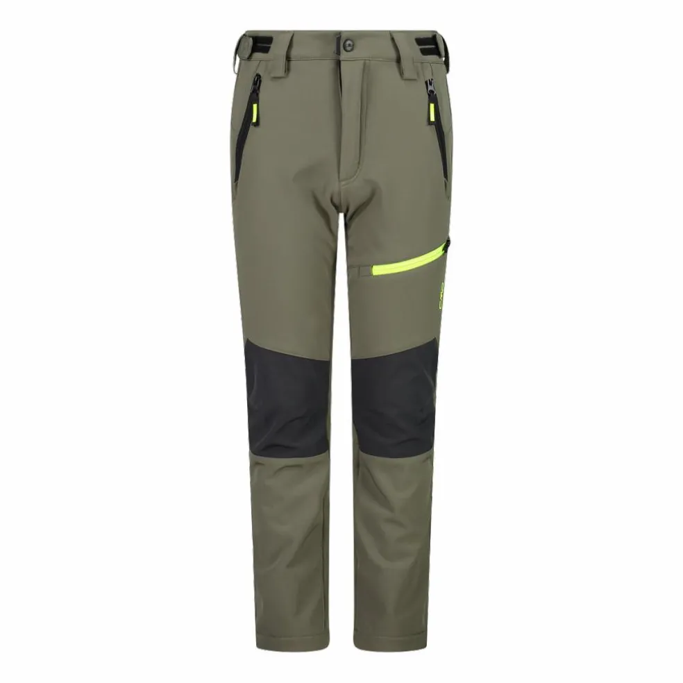 Pantaloni trekking da bambino in softshell