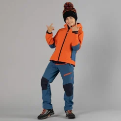 Pantaloni trekking da bambino in softshell