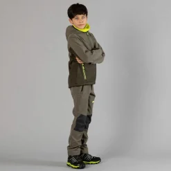 Pantaloni trekking da bambino in softshell