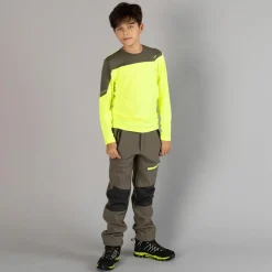 Pantaloni trekking da bambino in softshell