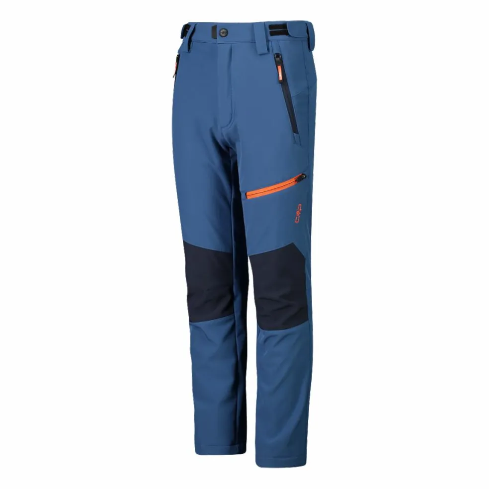 Pantaloni trekking da bambino in softshell
