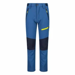 Pantaloni trekking da bambino in softshell