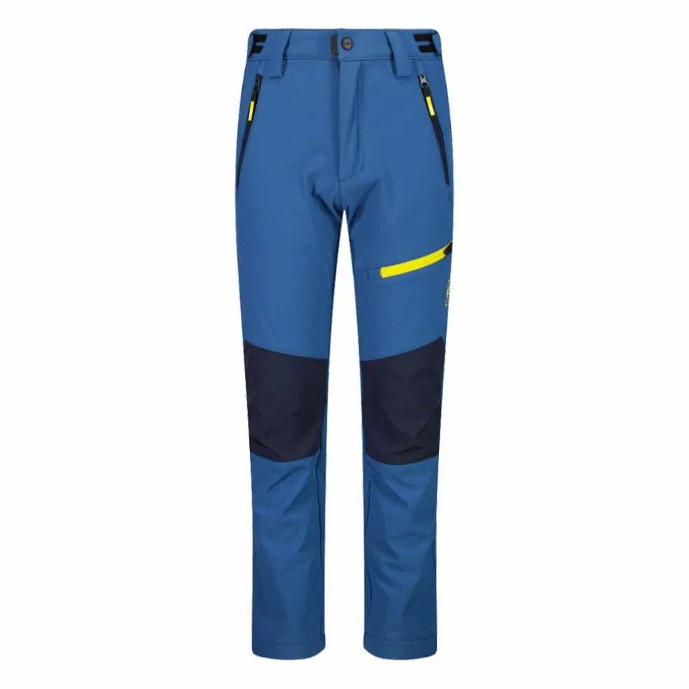 Pantaloni trekking da bambino in softshell