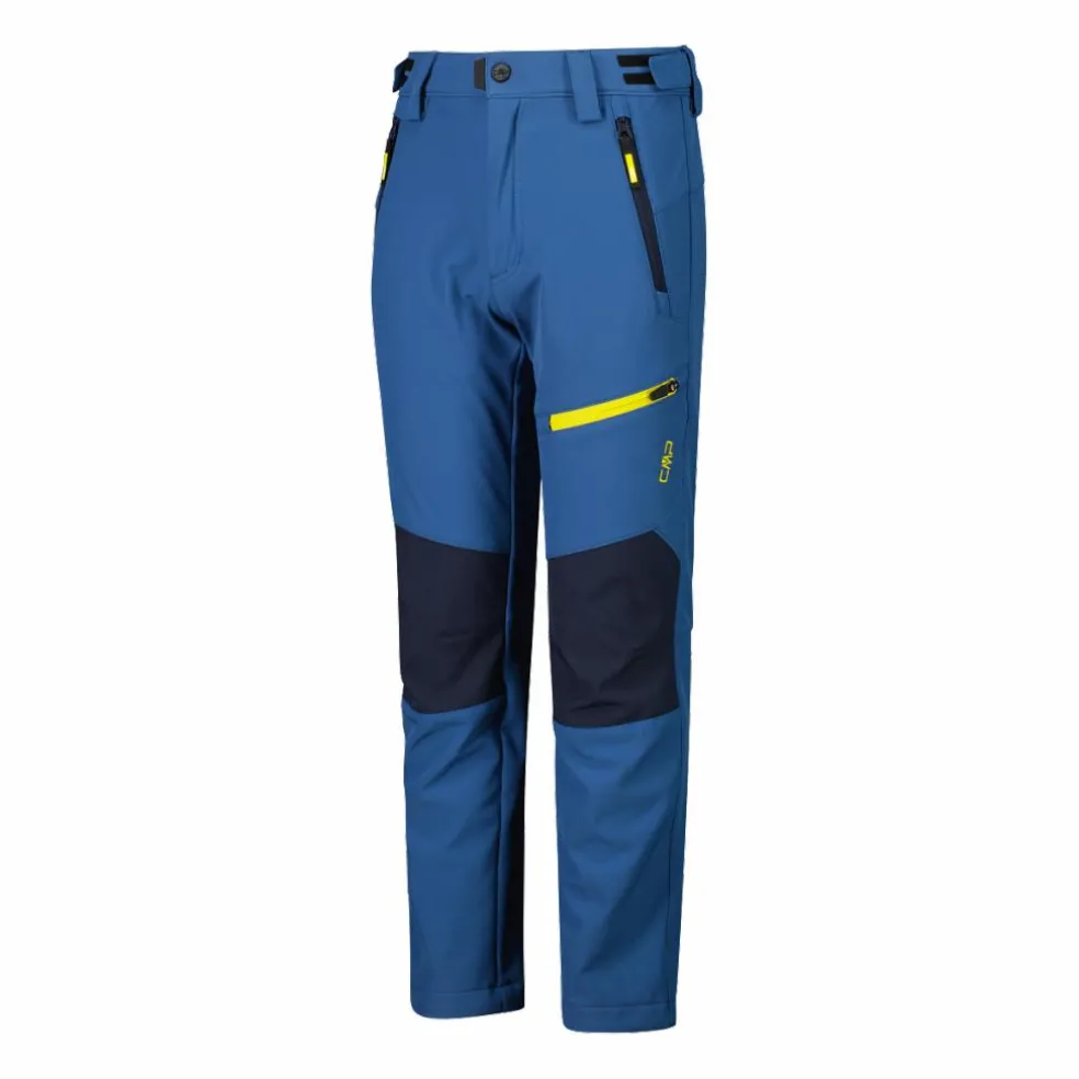 Pantaloni trekking da bambino in softshell