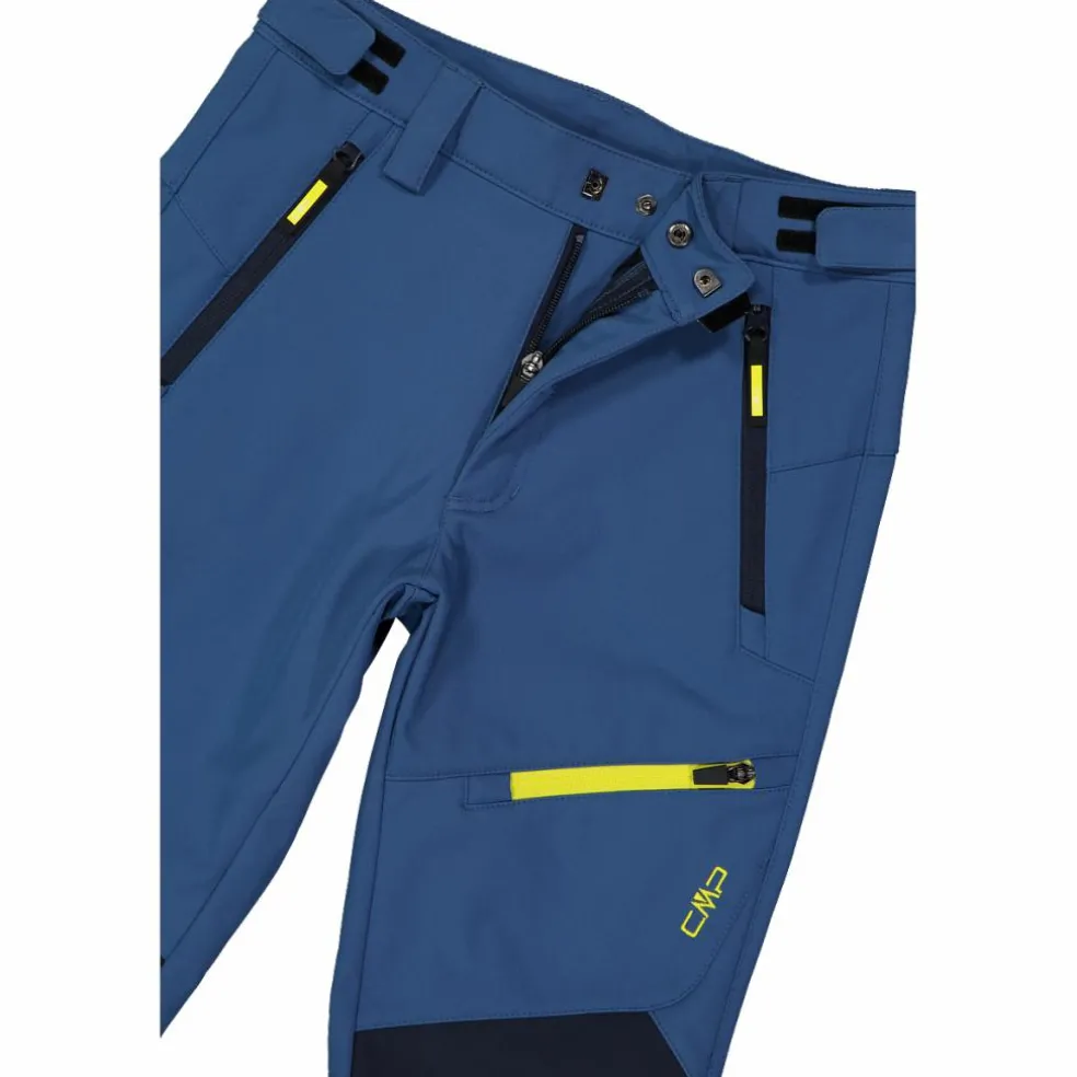 Pantaloni trekking da bambino in softshell