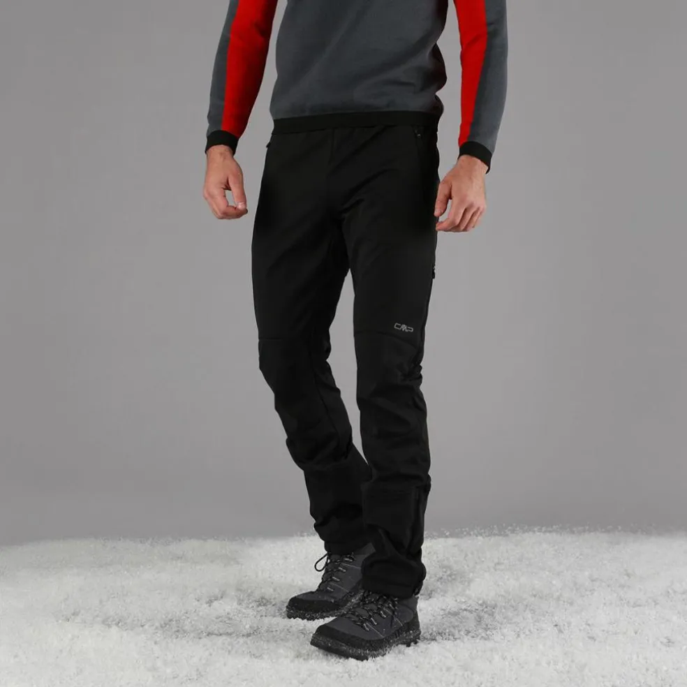 Pantaloni trekking da uomo in softshell
